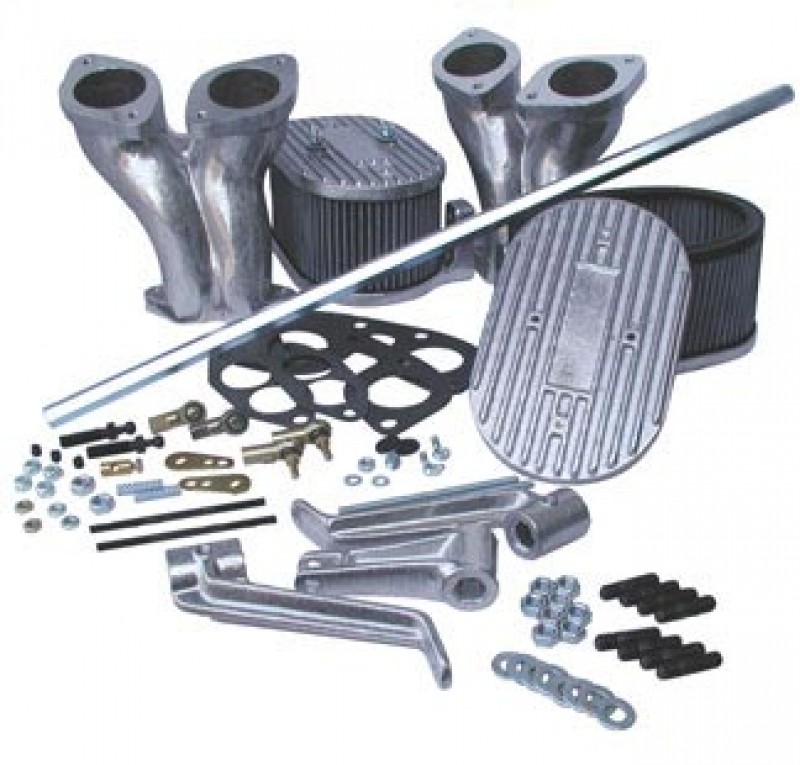 Kit admission CB3125, VW Type 1, IDF, DRLA, HPMX, collecteur décalé, tringlerie, filtre à air, performance moteur, CB3 125 250.